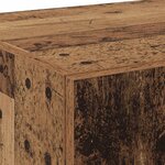 vidaXL Haut Armoire 2 Pièces Bois ancien 70 x 42 5 x 185 cm