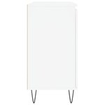 vidaXL Buffet blanc 104x35x70 cm bois d'ingénierie