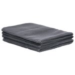 vidaXL Tapis de tente 300x500 cm Anthracite