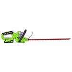 Greenworks taille-haie sans batterie 24 v deluxe g24ht57 2200107