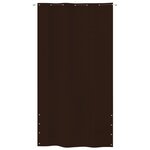 vidaXL Écran de balcon Marron 140x240 cm Tissu Oxford