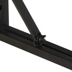 vidaXL Table basse multicolore 40x40x35 cm bois de récupération massif