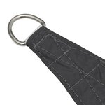 vidaXL Voile de parasol Tissu Oxford trapèze 3/5x4 m Anthracite