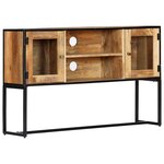 vidaXL Meuble TV 120x30x75 cm Bois de récupération massif