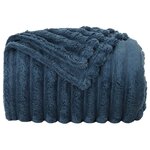 vidaXL Couvertures à jeter 6 pc Bleu marine 240 x 220 cm 8.76 kg