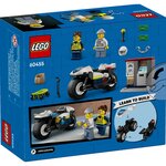 Lego 60455 - La course-poursuite en moto de police