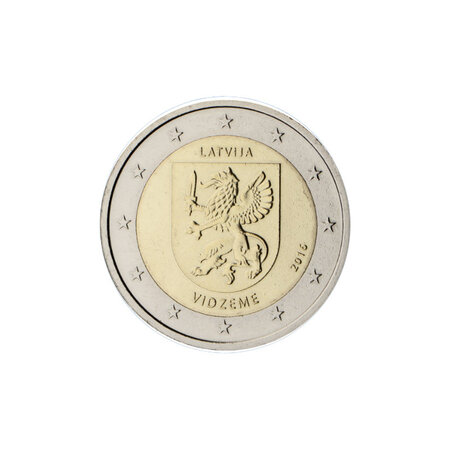 Lettonie 2016 - 2 euro commémorative vidzeme