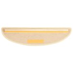 vidaXL Tapis d'escalier autocollants aspect sisal 15 Pièces 56x17x3 cm