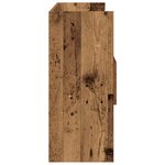 vidaXL Buffet vieux bois 105x30x70 cm bois d'ingénierie