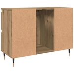 vidaXL Armoire de salle de bain chêne artisanal bois d'ingénierie