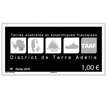Timbre - TAAF - District de Terre Adélie