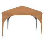 vidaXL Tente de fête pop-up 290 x 290 x 245 cm Beige