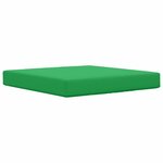 vidaXL Coussin de canapé d'extérieur 3 Pièces Vert Polyester
