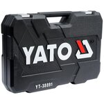 Yato kit de clés à cliquet 109 pièces yt-38891