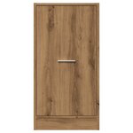 vidaXL Armoire d'apothicaire chêne artisanal bois d'ingénierie