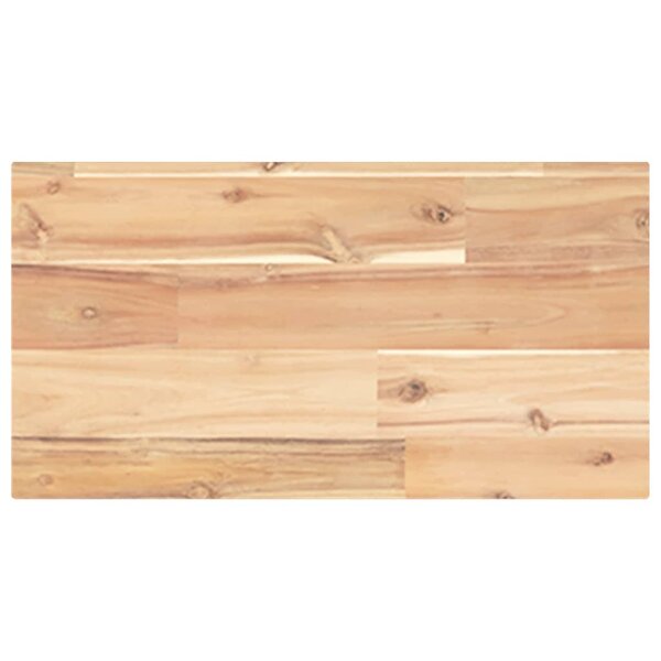 vidaXL Étagère flottante 60x20x2 cm bois d'acacia massif non traité