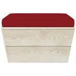 Vidaxl salon de jardin palette 6 pièces avec coussins épicéa imprégné
