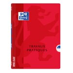 Cahier TP OPENFLEX A4 40 p Seyès 90g + 40 p unies 120g coloris aléatoire OXFORD