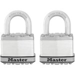 Master lock cadenas excell 2 pcs 52 mm m5eurt