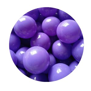 Lot de 50 balles - violet