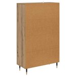 vidaXL Haut Armoire avec tiroir Chêne artisanal 69 5 x 31 x 115 cm