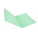 Chemise à élastiques sans Rabats carton 400g 24x32 cm Vert Tilleul EXACOMPTA
