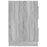 vidaXL Armoire à Laver avec stockage Gris Sonoma Bois d'ingénierie