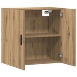 vidaXL Armoire murale chêne artisanal 60x31x60 cm bois d'ingénierie