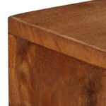 vidaXL Buffet Bois recyclé massif 110x30x75 cm Marron