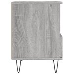 vidaXL Tables de chevet 2 Pièces sonoma gris 40x35x50 cm bois ingénierie