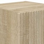 vidaXL Meuble TV mural Sonoma 30 x 31 x 40 cm Bois d'ingénierie