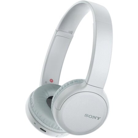 Sony casque bluetooth sans fil - autonomie 35h - blanc