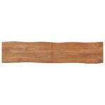 vidaXL Banc 160 cm bois d'acacia massif et acier