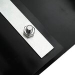 vidaXL Barrière anti-racines Noir 1 x 10 m HDPE