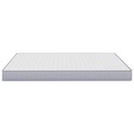 vidaXL Matelas en mousse moyennement doux 200x200 cm