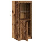 vidaXL Buffet Marron 41 x 37 x 100 cm Bois d'ingénierie