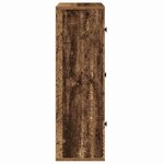 vidaXL Bibliothèque vieux bois 60x24x76 5 cm bois d'ingénierie