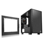 THERMALTAKE Boîtier PC Versa H17 - Mini Tour Format Micro ATX - Noir - Fenetre