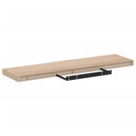vidaXL Étagères flottantes 2 Pièces 90x23 5x4cm bois d'ingénierie