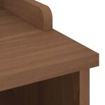 vidaXL Banc de couloir SANDNES 45x40x50 cm bois de pin massif