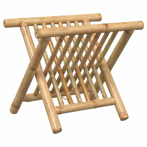 vidaXL Porte-revue 42x30 5x34 5 cm bambou