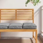 vidaXL Coussin pour assise de palette 2 Pièces Gris 40 x 40 x 8 cm