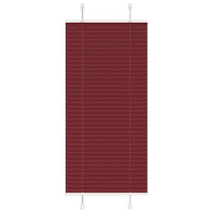 vidaXL Store plissé rouge bordeaux 60x150 cm largeur du tissu 59 4 cm