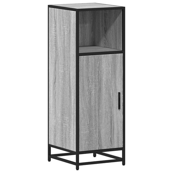 vidaXL Armoire de salle de bain sonoma gris 35x37 5x100 cm