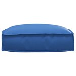 vidaXL Coussin Bleu royal 50 x 50 x 12 cm Tissu Oxford