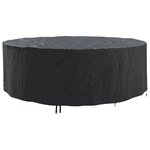 vidaXL Housse pour meubles 279 x 279 x 71 cm Tissu Oxford 600D Rond