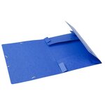 Chemise 3 rabats Exacompta  Cartobox dos de 2.5, 4, 5 et 6cm en carte lustrée coloris au choix.