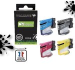 LC527 - Pack de 4 Cartouches D'encre Noir/Cyan/Magenta/ Jaune - Grande capacité