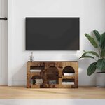 vidaXL Meuble TV Bois ancien 80 x 35 x 40 cm Bois d'ingénierie