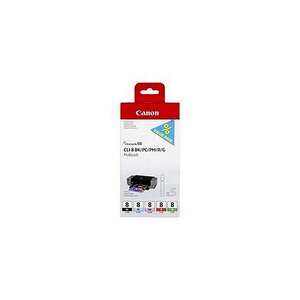 Canon cli8 cartouches pack de 5 couleur 0620b027